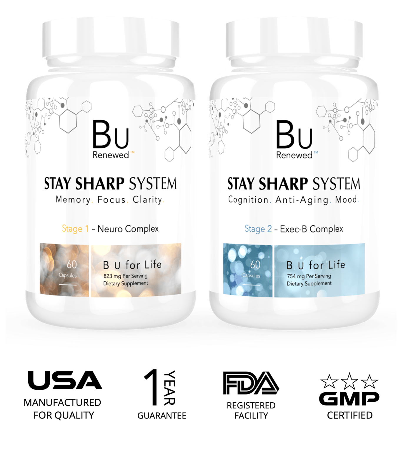 STAY SHARP SYSTEM - SUPPLEMENTS - BU Renewed